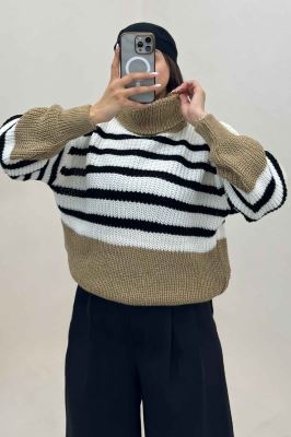 بلوز بافت یقه اسکی راهدار کد 1024