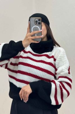 بلوز بافت یقه اسکی راهدار کد 1024