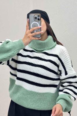 بلوز بافت یقه اسکی راهدار کد 1024