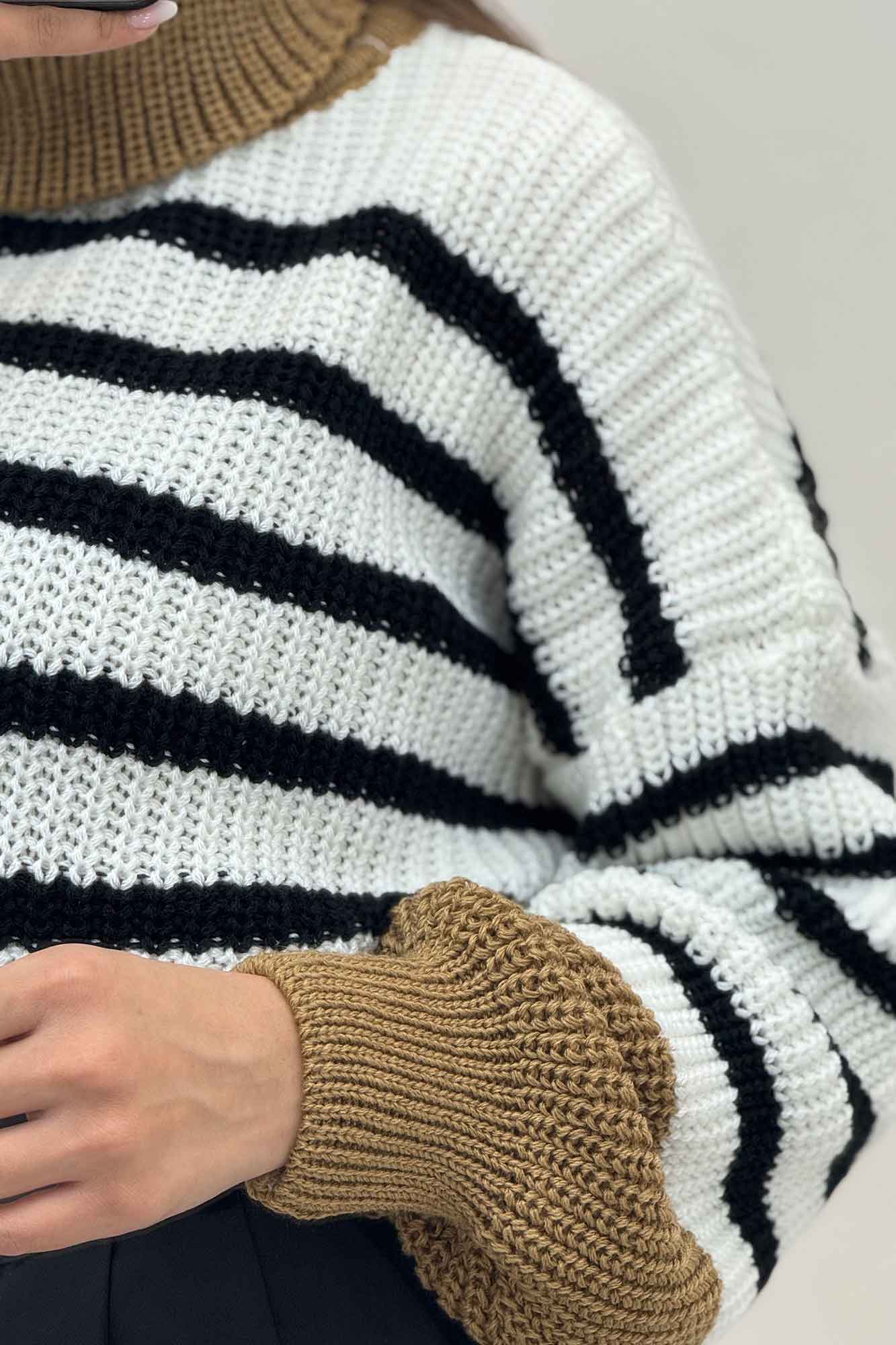 بلوز بافت یقه اسکی راهدار کد 1024