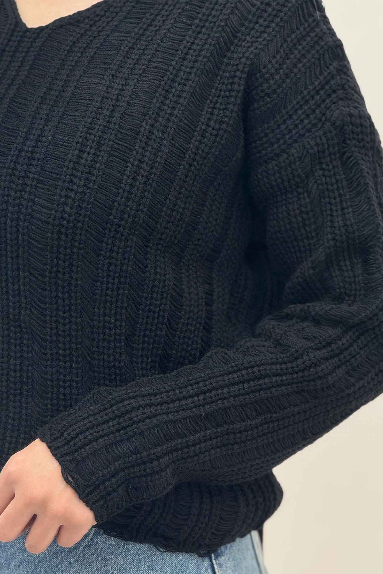 بلوز بافت درشت یقه هفت