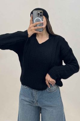 بلوز بافت درشت یقه هفت