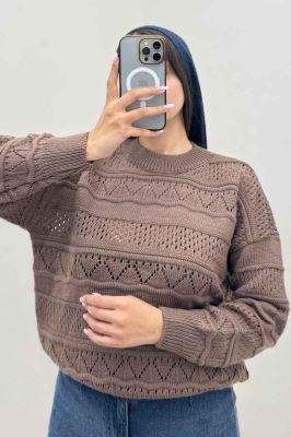 بلوز کراپ بافت طرح تور کد 1012