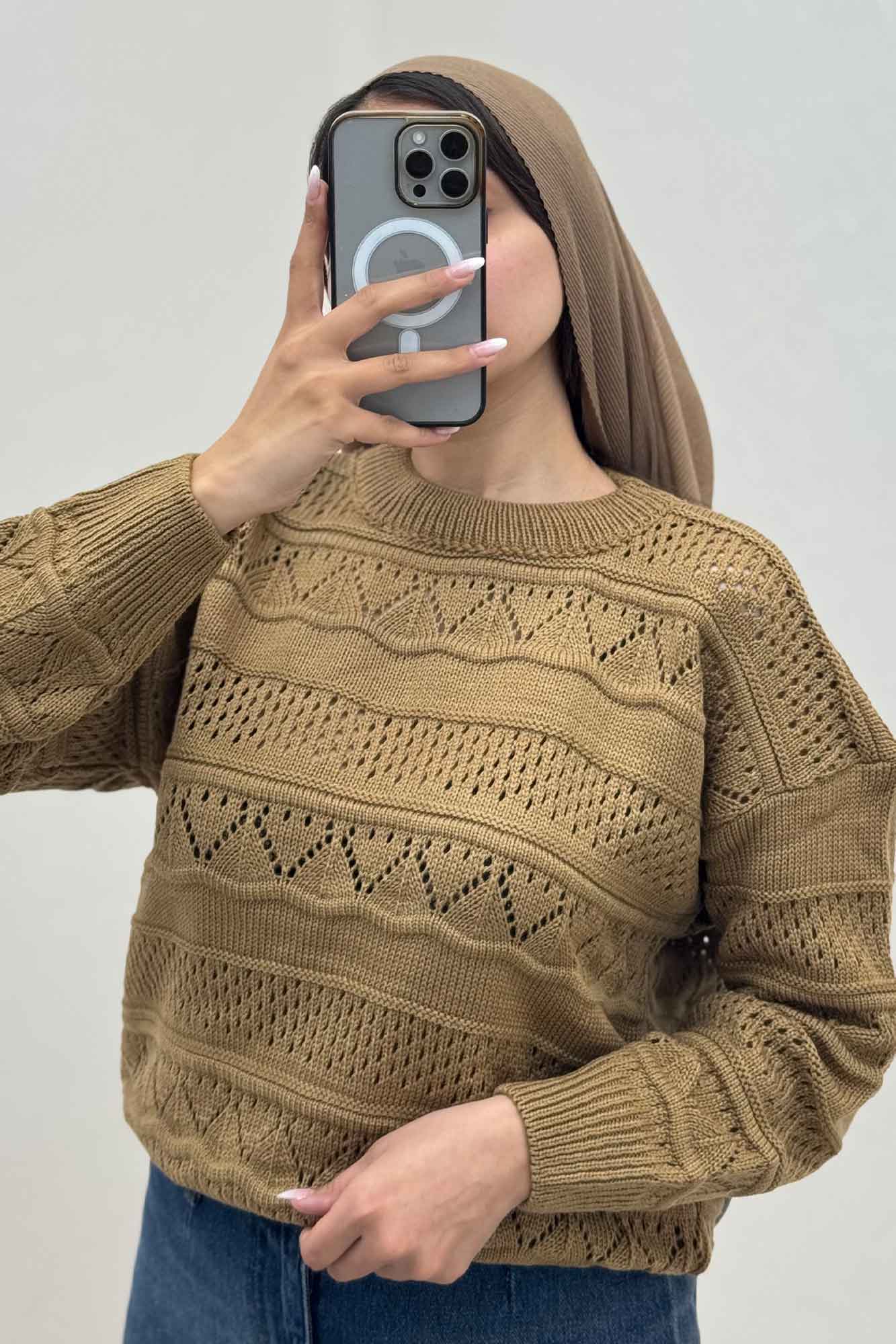 بلوز کراپ بافت طرح تور کد 1012