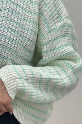 بلوز بافت راه راه کد 536