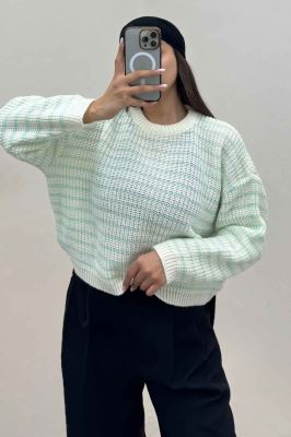 بلوز بافت راه راه کد 536