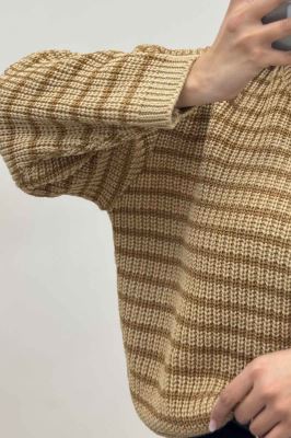 بلوز بافت راه راه کد 536