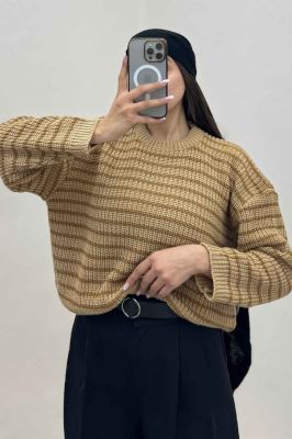 بلوز بافت راه راه کد 536