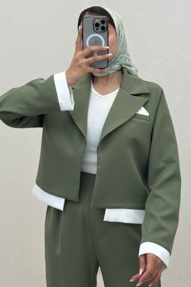 ست کت و شلوار مازراتی دو رنگ نازار