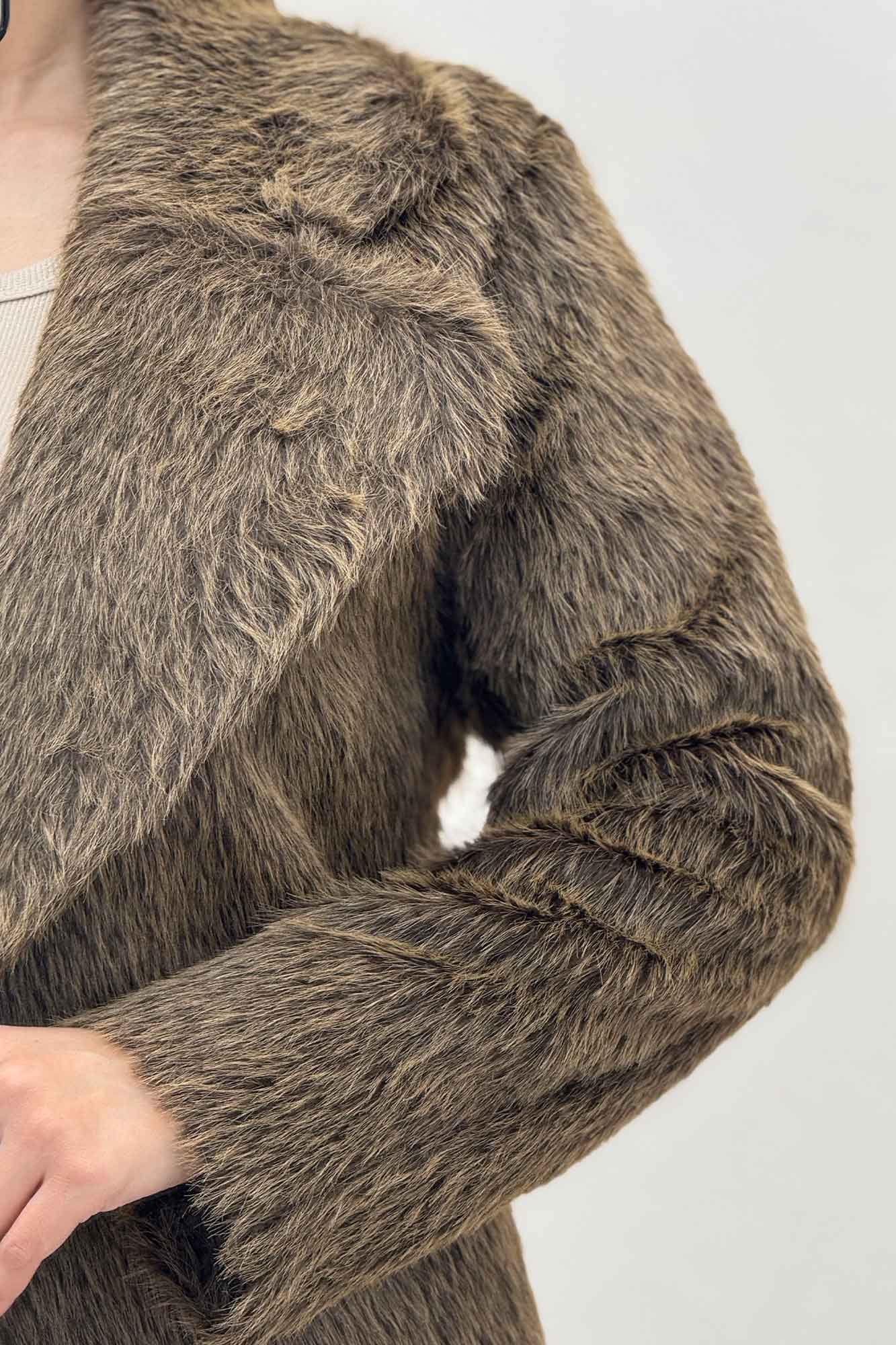 کت خز آستردار مدل AYMOO