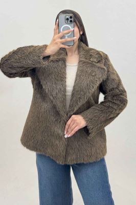 کت خز آستردار مدل AYMOO