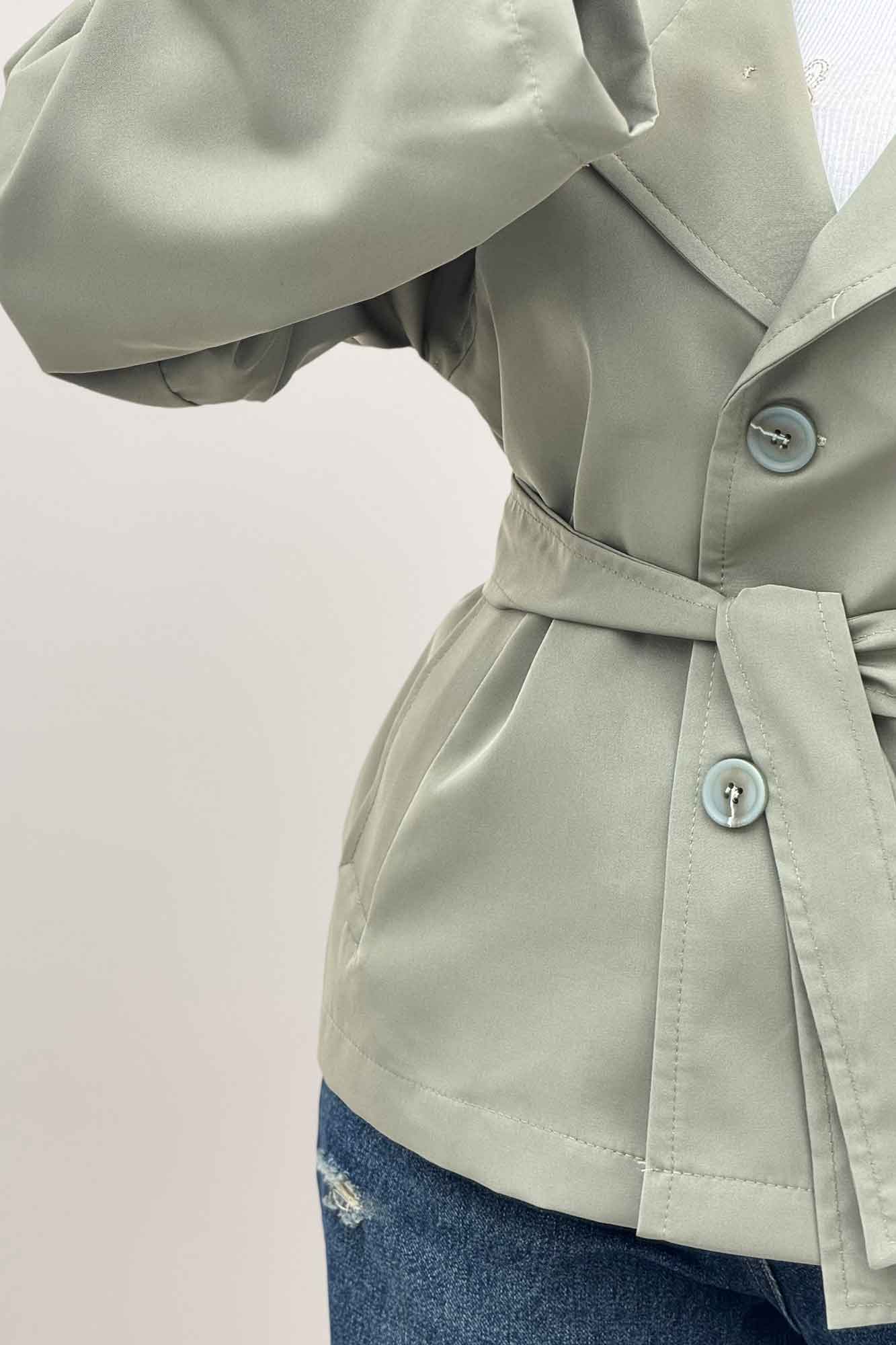 بارانی TC یقه دو حالته