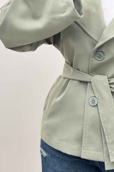 بارانی TC یقه دو حالته