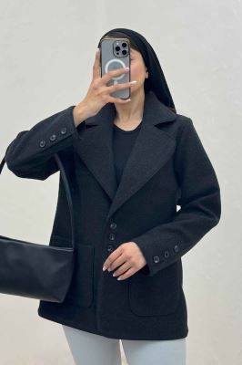 کت فوتر مغزی دوزی آستردار دو جیب