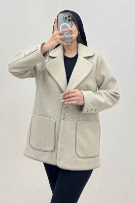 کت فوتر مغزی دوزی آستردار دو جیب