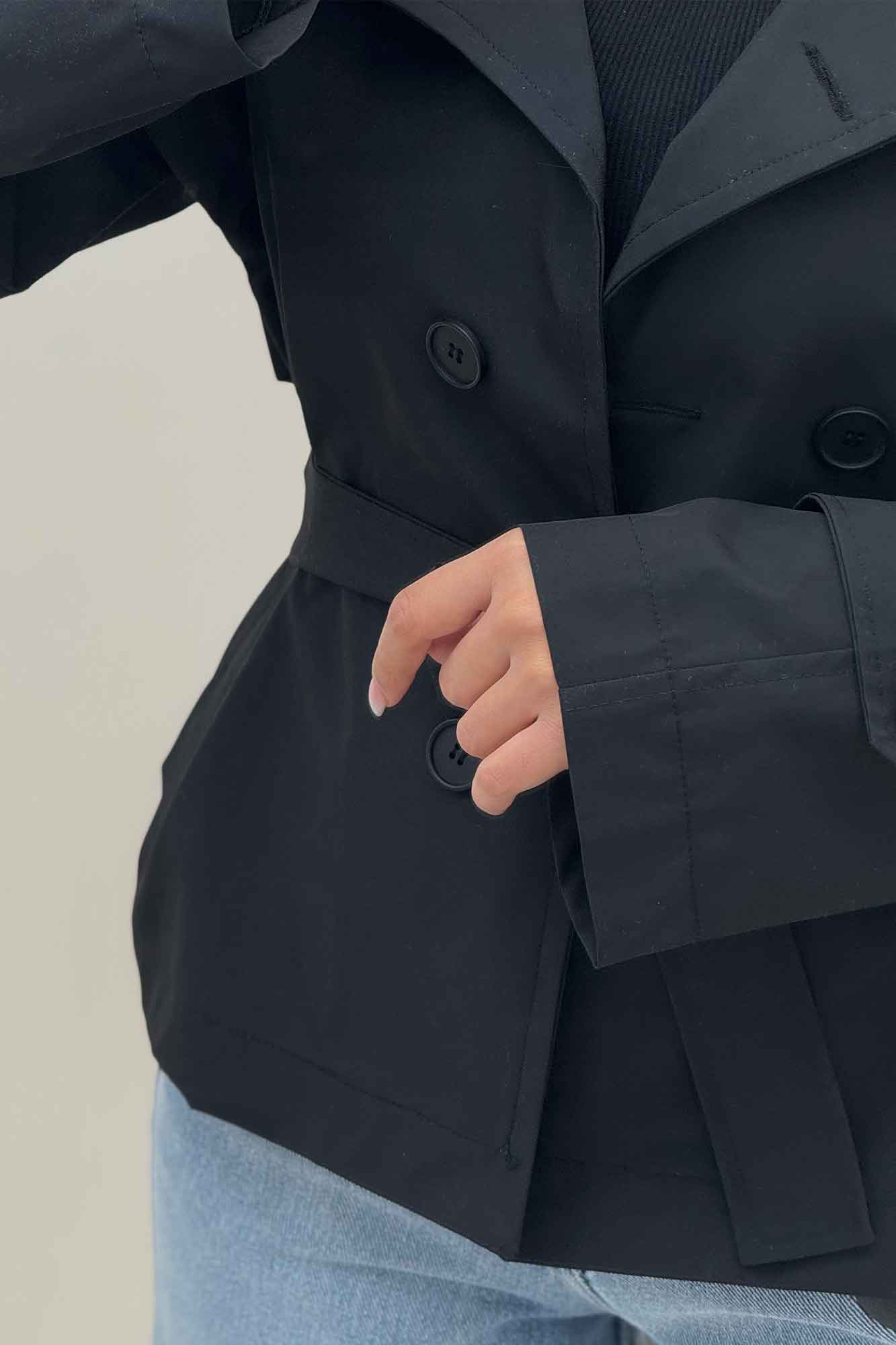 بارانی TC یقه دو حالته