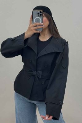 بارانی TC یقه دو حالته