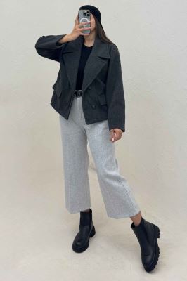 کت فوتر کشمیر آستردار در جیب پیله