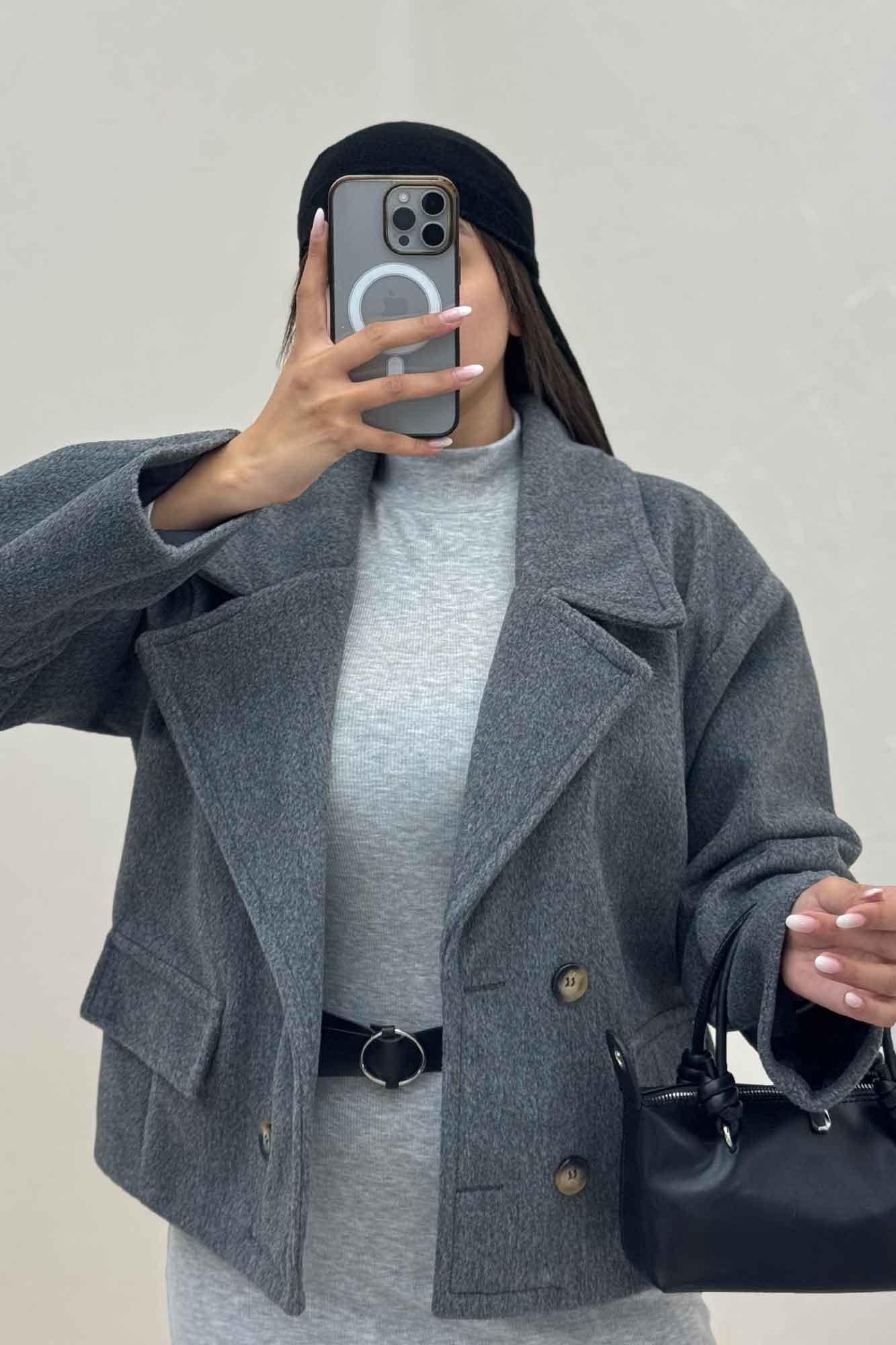 کت فوتر کشمیر آستردار در جیب پیله