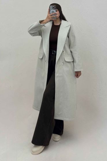 پالتو بلند فوتر کشمیر