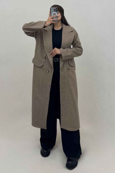 پالتو بلند فوتر کشمیر