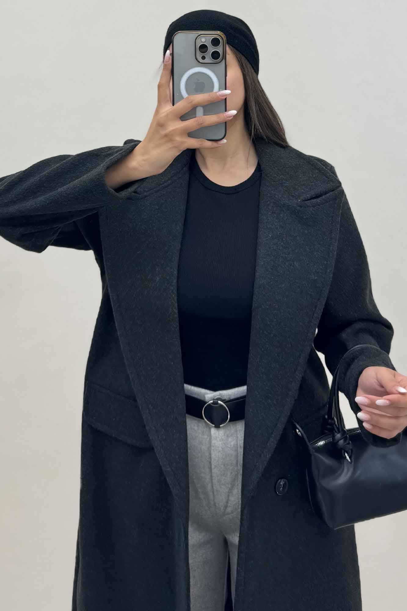 پالتو بلند فوتر کشمیر