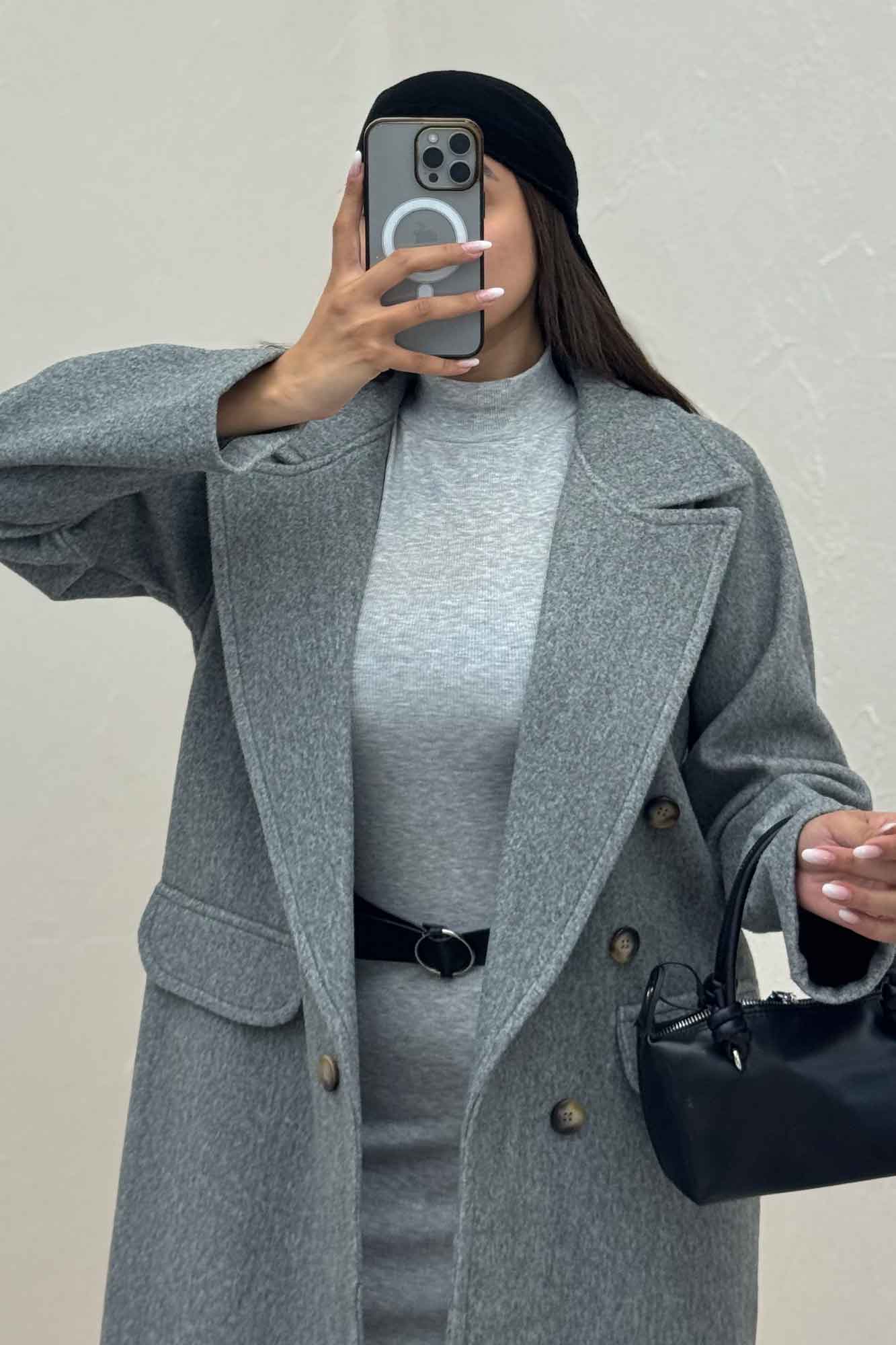 پالتو بلند فوتر کشمیر