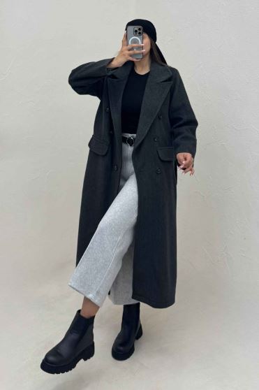 پالتو بلند فوتر کشمیر آستردار