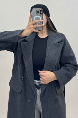 پالتو بلند فوتر کشمیر آستردار