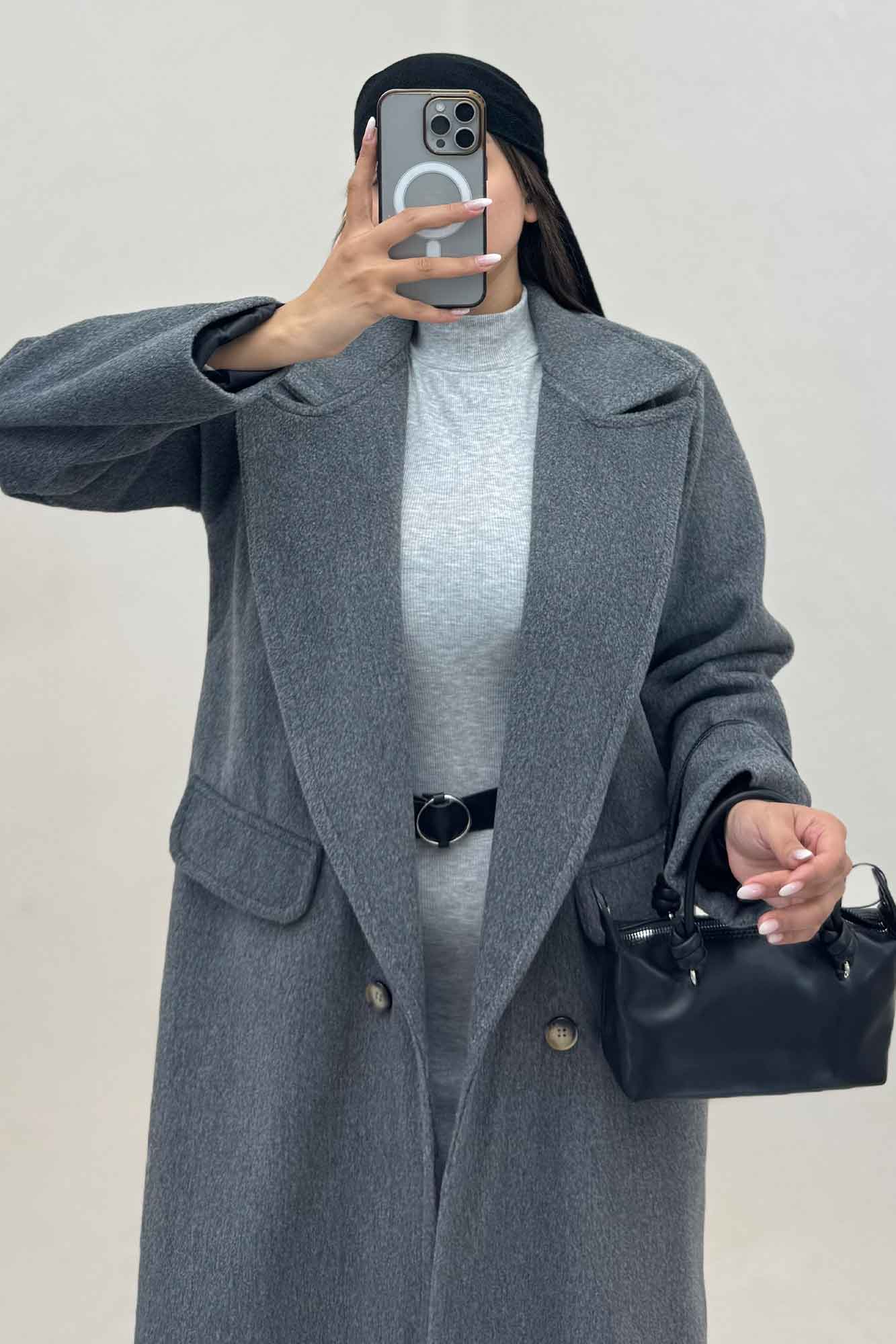 پالتو بلند فوتر کشمیر آستردار