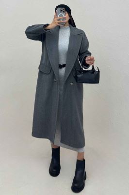 پالتو بلند فوتر کشمیر آستردار