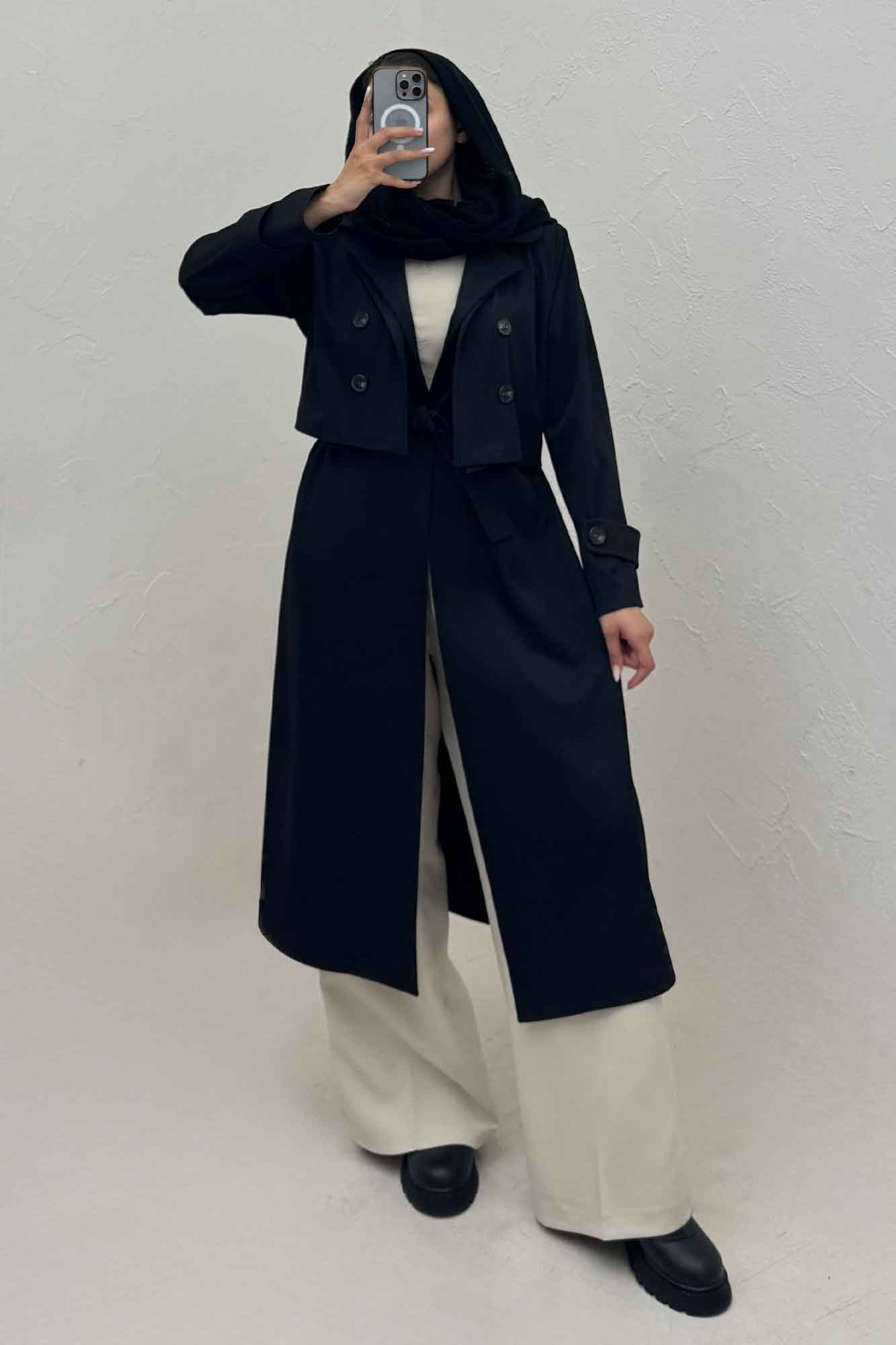 کت سارافن بلند سانتانا کجراه