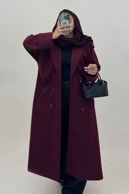 پالتو فوتر بلند مج پاکتی همیسا