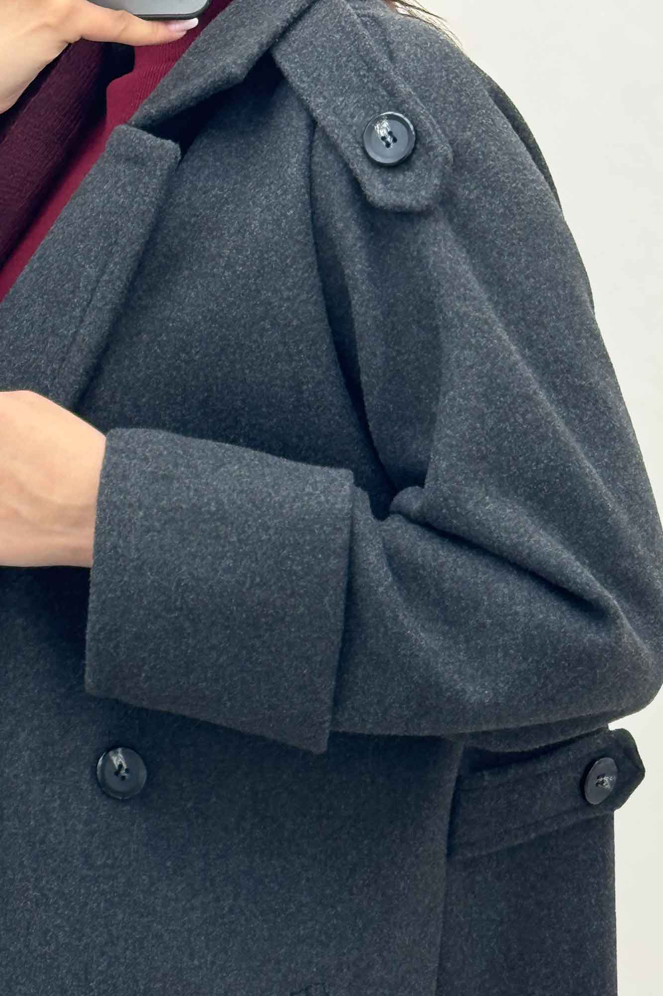 پالتو فوتر بلند مج پاکتی همیسا