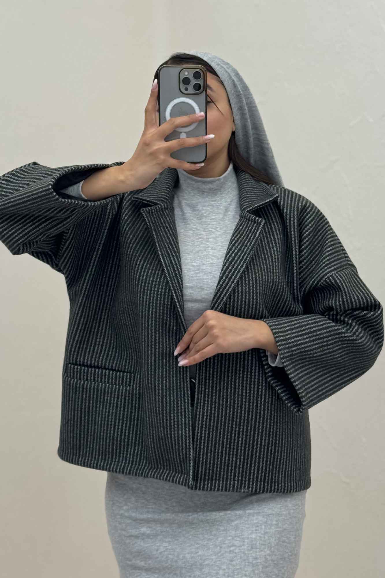 کت فوتر زنجیری آستردار جیب فیلتو 