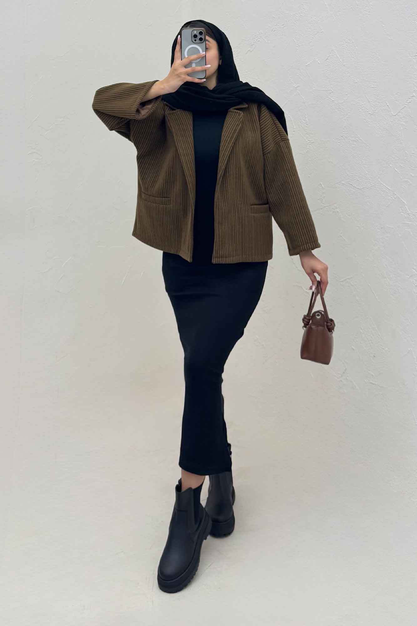 کت فوتر زنجیری آستردار جیب فیلتو