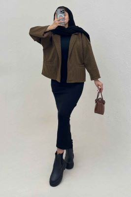 کت فوتر زنجیری آستردار جیب فیلتو