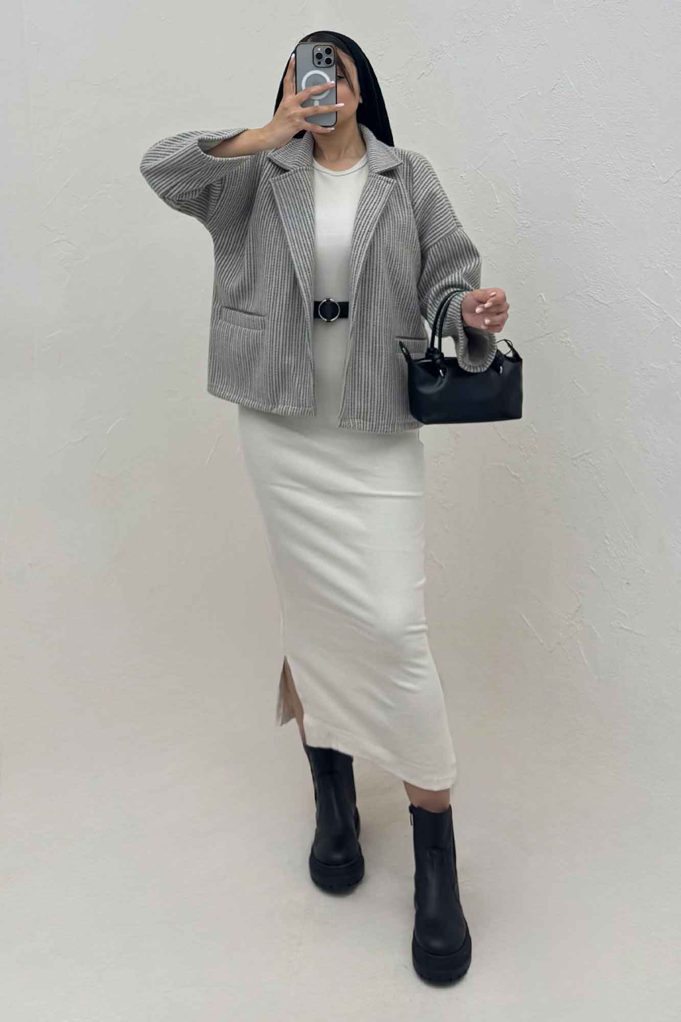 کت فوتر زنجیری آستردار جیب فیلتو 