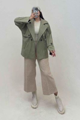 پالتو کتی فوتر یقه انگلیسی VINY