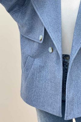 پالتو کتی فوتر یقه انگلیسی VINY