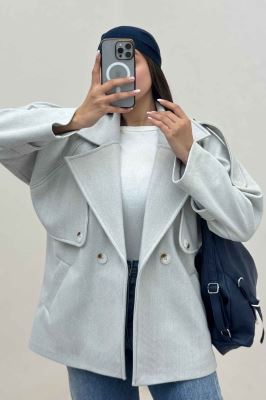 پالتو کتی فوتر یقه انگلیسی VINY