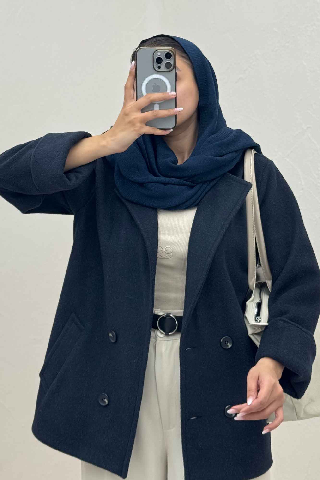 کت فوتر کشمیر چهار دکمه مچ پاکتی