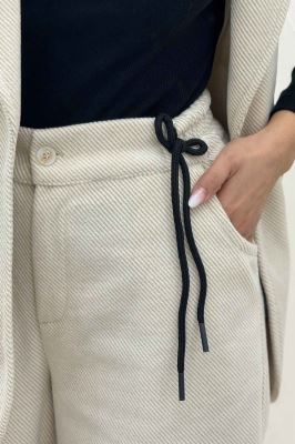 ست وست و شلوار فوتر کجراه آستردار