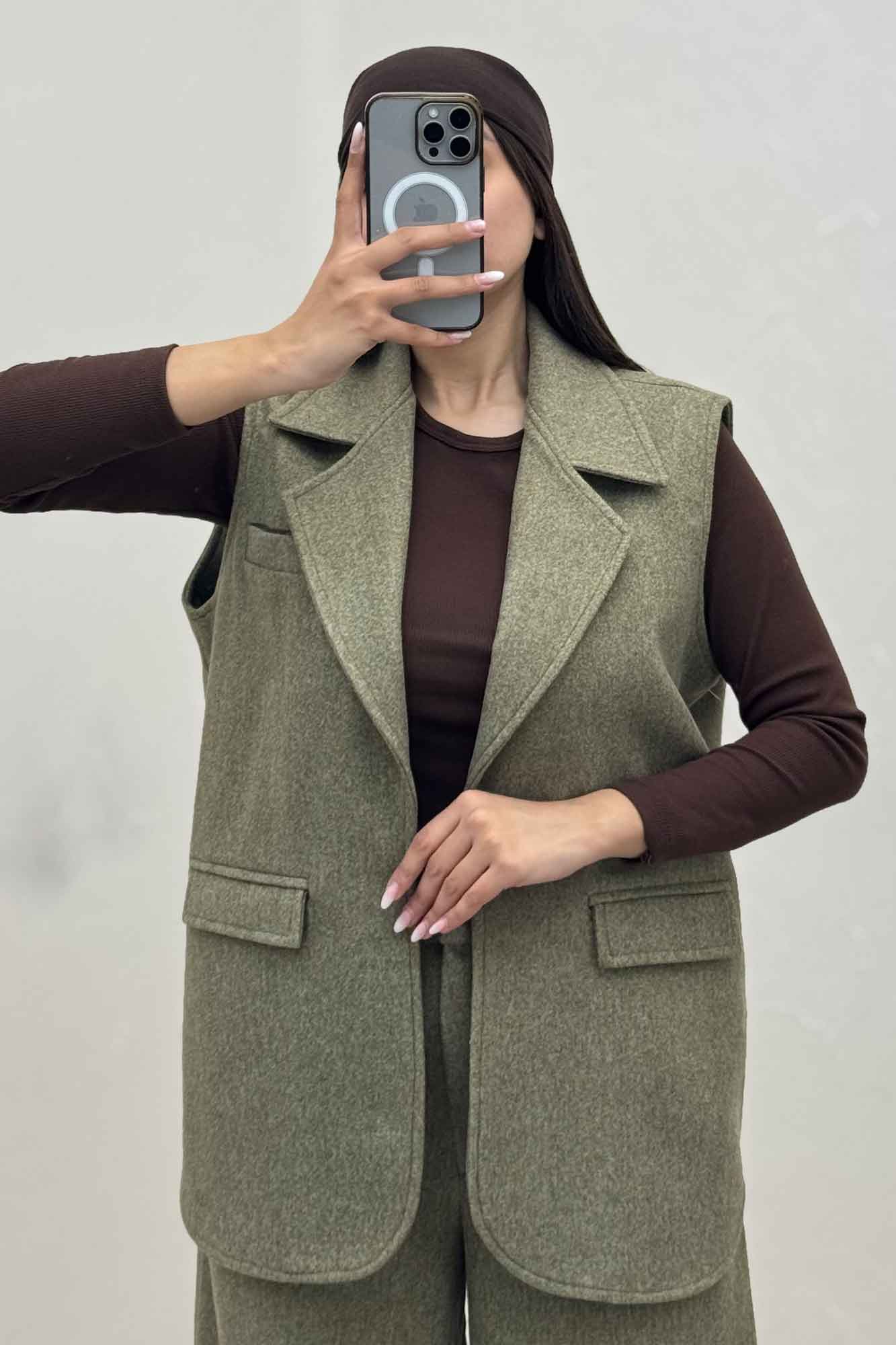 ست وست و شلوار فوتر آستردار ونورا