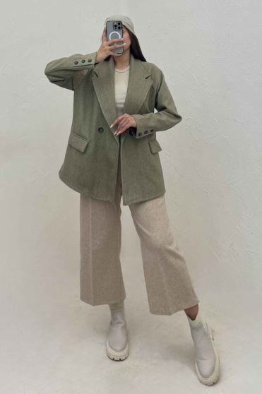 پالتو فوتر سه جیب آستردار آدیا