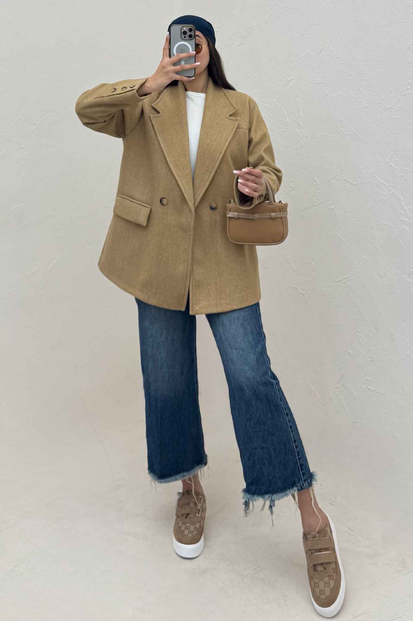 پالتو فوتر سه جیب آستردار آدیا