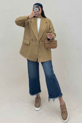 پالتو فوتر سه جیب آستردار آدیا