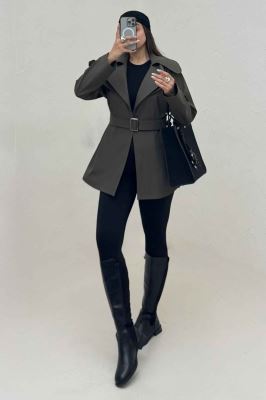 ترنچ کت سانتانا پشت چتری