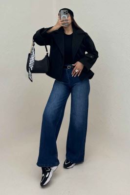 کت فوتر کشمیر یقه انگلیسی