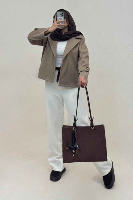 کت فوتر کشمیر یقه انگلیسی